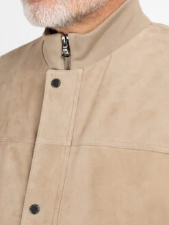 Paul&Shark Blouson Cuir Beige Paul& Shark Grande Taille -Capel Boutique blouson cuir beige paul shark grande taille 2