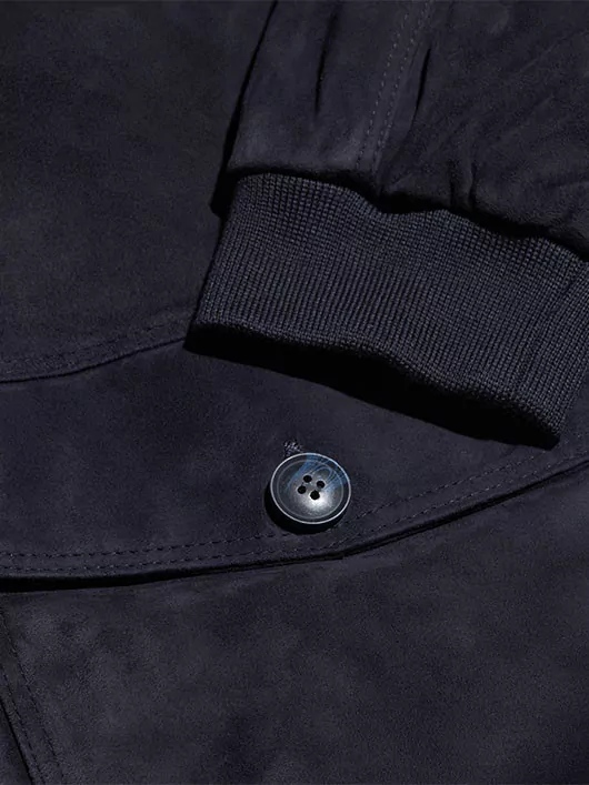 Blouson Cuir Marine Capel Grande Taille 6 Blouson Cuir Marine Capel Grande Taille – Image 4