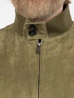 Blouson Cuir Uni Kaki Capel Grande Taille -Capel Boutique blouson cuir uni kakicapel grande taille 5