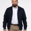 Blouson En Lin Marine Capel Grande Taille -Capel Boutique blouson en lin marine capel grande taille