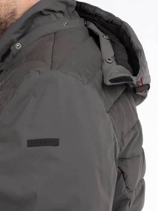 Blouson Matelassé Anthracite Bugatti Grande Taille 14 Blouson Matelassé Anthracite Bugatti Grande Taille – Image 12