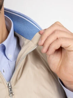 Paul&Shark Blouson Sans Manches Beige Paul & Shark Grande Taille -Capel Boutique blouson sans manches beige paul shark grande taille 2