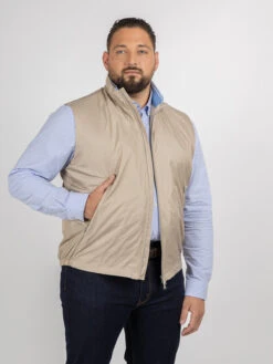 Paul&Shark Blouson Sans Manches Beige Paul & Shark Grande Taille