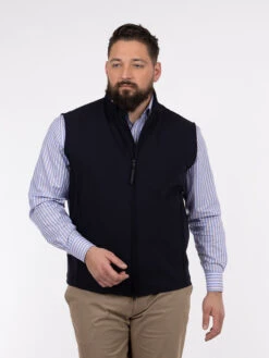 Paul&Shark Blouson Sans Manches Marine Paul & Shark Grande Taille