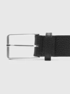 Ceinture Cuir Graine Noire Grandes Tailles -Capel Boutique ceinture cuir graine noire grandes tailles 2