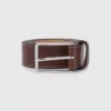 Ceinture Cuir Graine Unie Grande Taille -Capel Boutique ceinture cuir graine unie grandes tailles palissandre