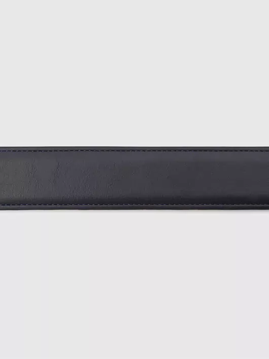 Ceinture Cuir Lisse Bleu Nuit Grandes Tailles 4 Ceinture Cuir Lisse Bleu Nuit Grandes Tailles – Image 3