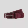 Ceinture Tressee Unie Capel -Capel Boutique ceinture tressee unie capel bordeaux