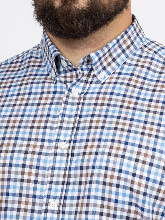 Chemise Carreaux Capel Ralph Grande Taille 8 Chemise Carreaux Capel Ralph Grande Taille – Image 6