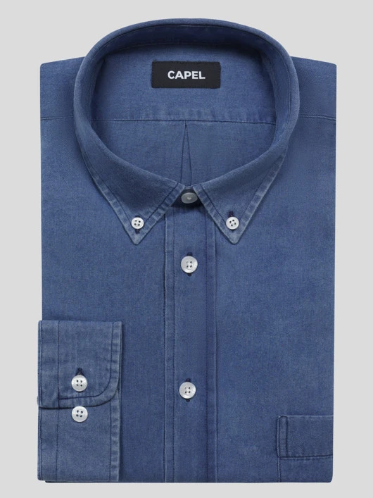 Chemise Denim Capel Grande Taille 5 Chemise Denim Capel Grande Taille – Image 3