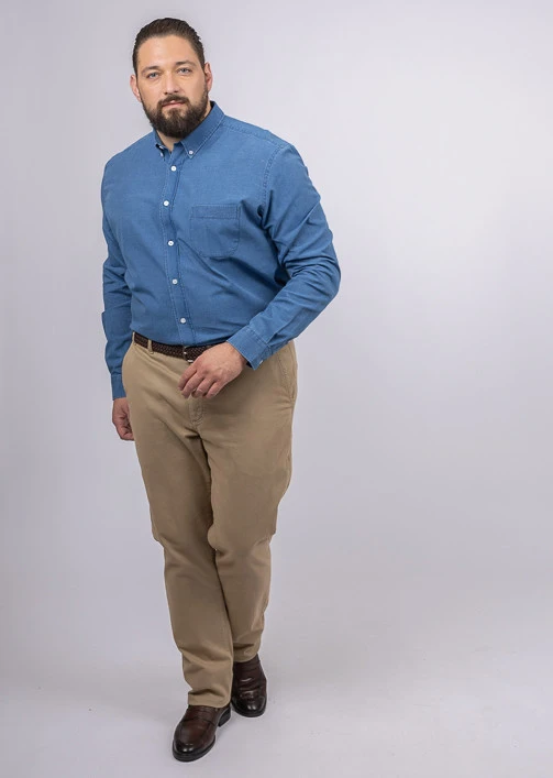 Chemise Denim Capel Grande Taille 9 Chemise Denim Capel Grande Taille – Image 7