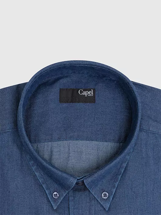 Chemise Chambray Capel Grande Taille 4 Chemise Chambray Capel Grande Taille – Image 2