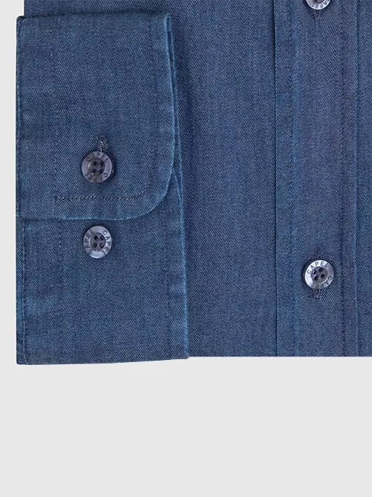 Chemise Chambray Capel Grande Taille 5 Chemise Chambray Capel Grande Taille – Image 3