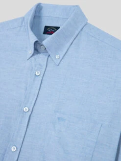 Paul&Shark Chemise Flanelle Bleu Ciel Paul & Shark Grande Taille 7 Paul&Shark Chemise Flanelle Bleu Ciel Paul & Shark Grande Taille -Capel Boutique chemise flanelle bleu ciel paul shark grande taille 2