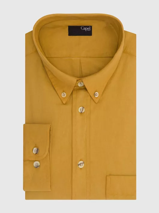 Chemise Flanelle Unie Capel Grande Taille 4 Chemise Flanelle Unie Capel Grande Taille – Image 2