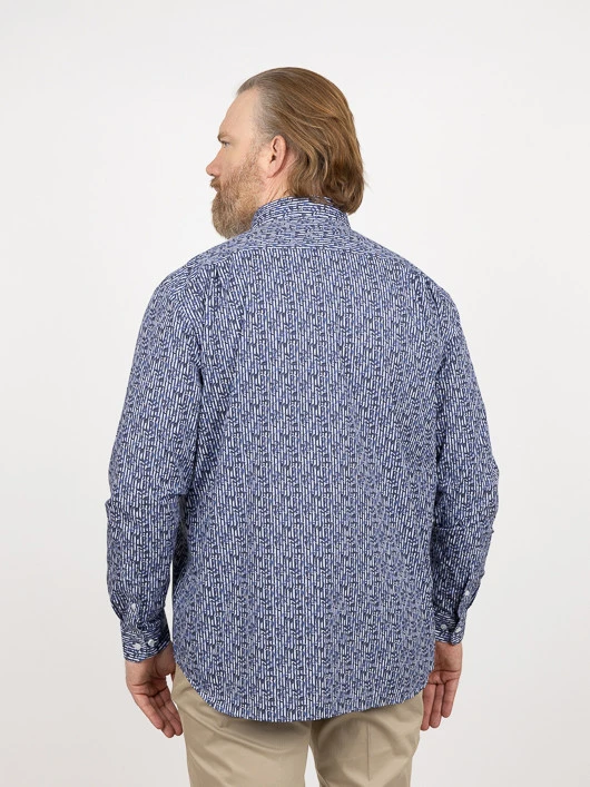 Chemise Gianni Feuillages Capel Grande Taille 7 Chemise Gianni Feuillages Capel Grande Taille – Image 5