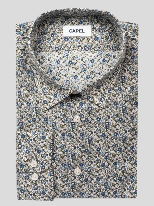 Chemise Gianni Fleurs ML Capel Grande Taille 3 Chemise Gianni Fleurs ML Capel Grande Taille