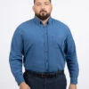 Chemise Indigo Ralph Capel Grande Taille -Capel Boutique chemise indigo ralph capel grande taille