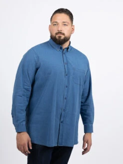 Chemise Indigo Ralph Capel Grande Taille -Capel Boutique chemise indigo ralph capel grande taille 2