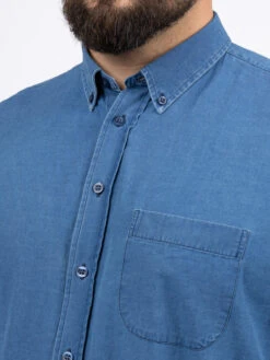 Chemise Indigo Ralph Capel Grande Taille -Capel Boutique chemise indigo ralph capel grande taille 4