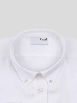Chemise Lin Blanche Capel Grande Taille -Capel Boutique chemise lin capel paris grandes tailles 1