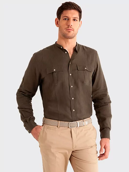 Chemise Lin Capel Paris Grande Taille 5 Chemise Lin Capel Paris Grande Taille – Image 3