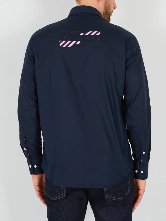 Chemise Marine Eden Park Grande Taille 5 Chemise Marine Eden Park Grande Taille – Image 3