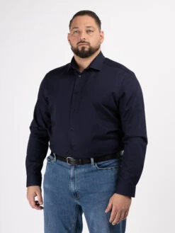 Chemise Marine Max/leo Capel Capel Grande Taille