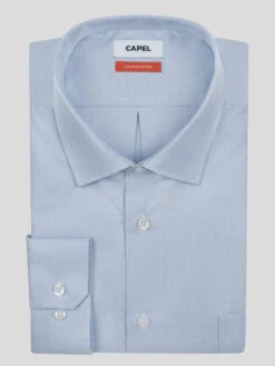 Chemise Max Double Retors Avec Poche Capel Grande Taille