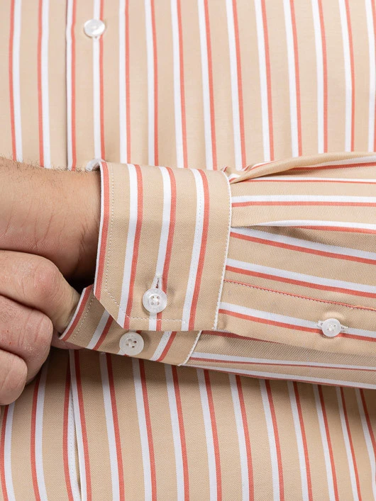 Chemise Max/leo Rayures Capel Capel Grande Taille 6 Chemise Max/leo Rayures Capel Capel Grande Taille – Image 4