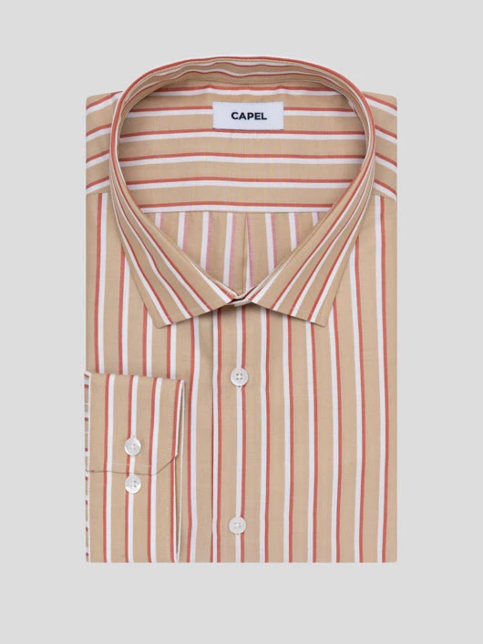 Chemise Max/leo Rayures Capel Capel Grande Taille 8 Chemise Max/leo Rayures Capel Capel Grande Taille – Image 6