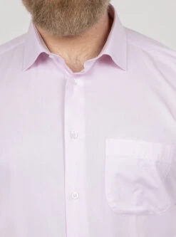 Chemise Max Rose Avec Poche Capel Grande Taille -Capel Boutique chemise max p leo rose capel grande taille 2