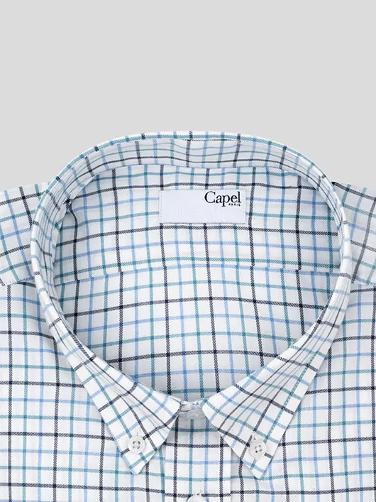 Chemise ML Carreaux Capel Grande Taille 4 Chemise ML Carreaux Capel Grande Taille – Image 2
