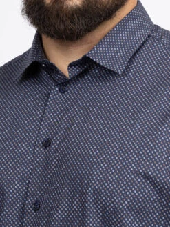 Chemise Motif Puzzle Gianni Capel Grande Taille -Capel Boutique chemise motif puzzle gianni capel grande taille 4