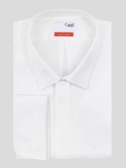 Chemise Poignets Mousquetaire Capel Grande Taille -Capel Boutique chemise mousquetaire grande taille capel paris 6