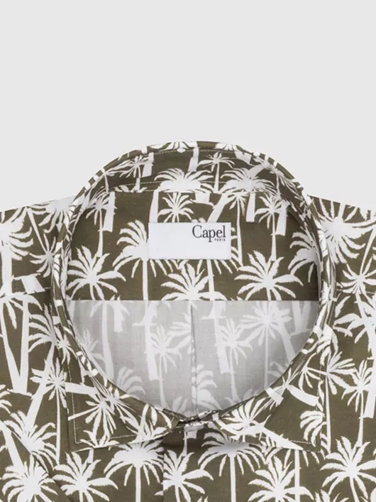 Chemise Palmiers Capel Grande Taille 4 Chemise Palmiers Capel Grande Taille – Image 2
