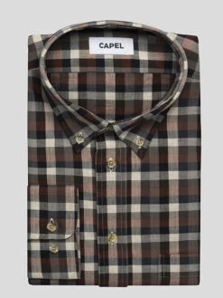 Chemise Ralph Grands Carreaux Capel Grande Taille