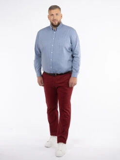 Chemise Ralph Bleue Chevrons Capel Grande Taille -Capel Boutique chemise ralph bleue chevrons capel grande taille 4