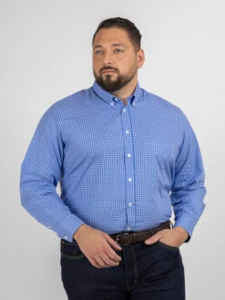 Chemise Ralph Carreaux Capel Capel Grande Taille