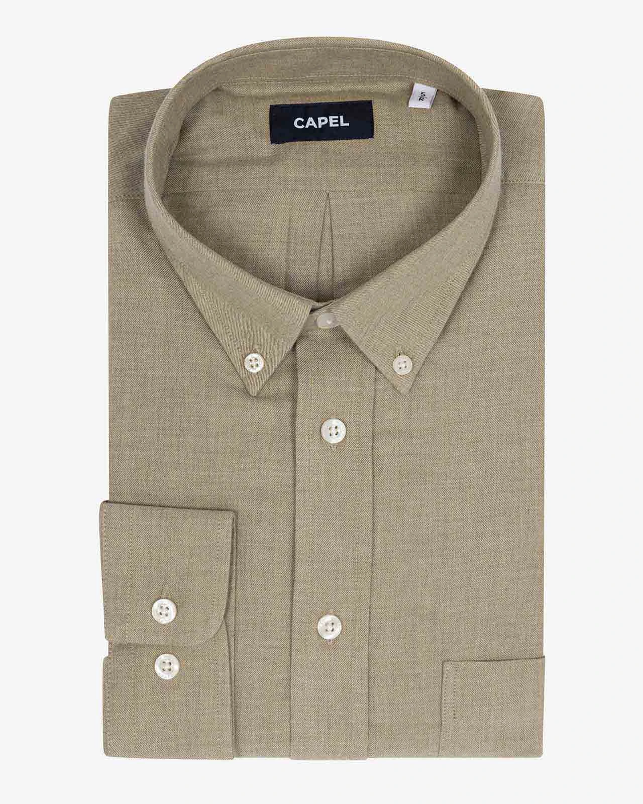 Chemise Ralph Beige Capel Grande Taille 8 Chemise Ralph Beige Capel Grande Taille – Image 6