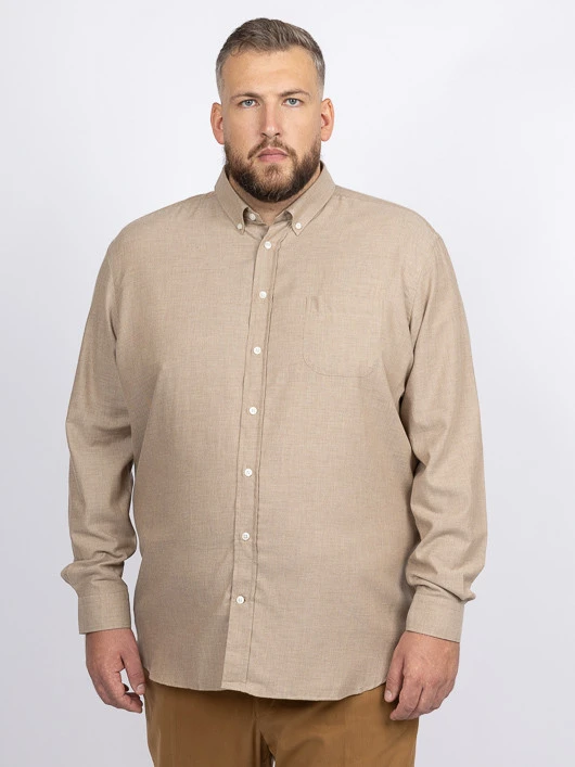 Chemise Ralph Beige Capel Grande Taille 3 Chemise Ralph Beige Capel Grande Taille