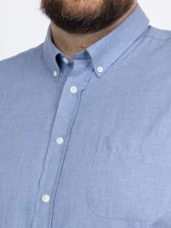 Chemise Ralph Bleue Capel Grande Taille -Capel Boutique chemise ralph leo bleue capel grande taille 2