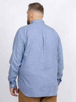 Chemise Ralph Bleue Capel Grande Taille -Capel Boutique chemise ralph leo bleue capel grande taille 3