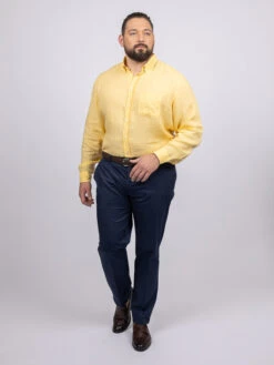 Chemise Ralph Lin Jaune Capel Grande Taille 15 Chemise Ralph Lin Jaune Capel Grande Taille -Capel Boutique chemise ralph lin jaune capel grande taille 6
