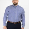 Chemise Ralph Rayee Double Retors Capel Grande Taille -Capel Boutique chemise ralph rayee double retors capel grande taille