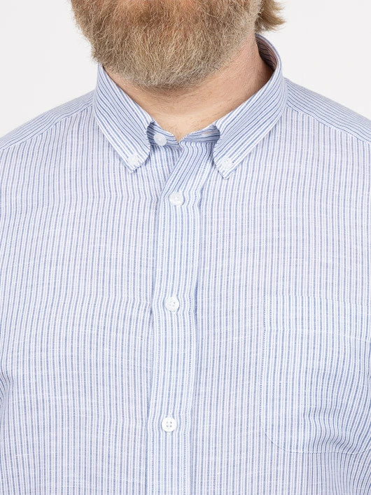 Chemise Rayée Ralph Capel Grande Taille 5 Chemise Rayée Ralph Capel Grande Taille – Image 3