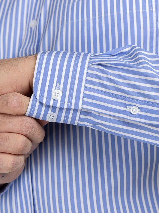 Chemise Rayee Ralph Double Retors Capel Grande Taille 7 Chemise Rayee Ralph Double Retors Capel Grande Taille – Image 5