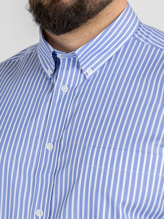 Chemise Rayee Ralph Double Retors Capel Grande Taille 8 Chemise Rayee Ralph Double Retors Capel Grande Taille – Image 6