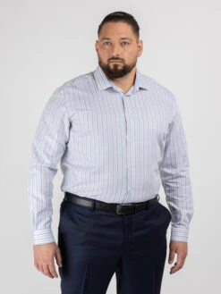 Chemise Rayures Max/leo Capel Capel Grande Taille