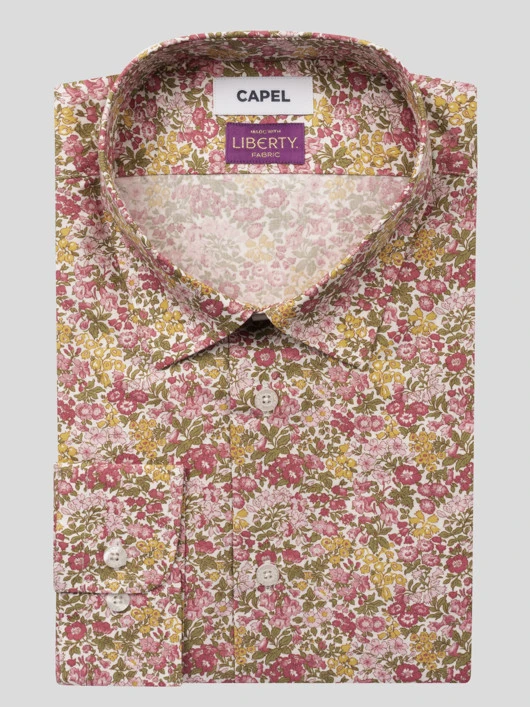 Chemise Tissu Liberty Gianni ML Capel Grande Taille 3 Chemise Tissu Liberty Gianni ML Capel Grande Taille